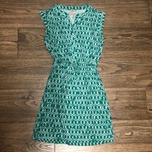 LOFT tie waist dress